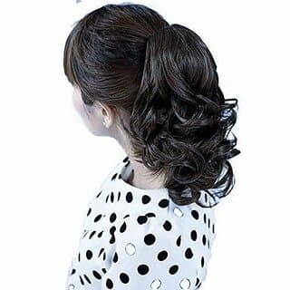 Alizz small black clip based ponytail hair extensions - Hair Oils, Care, and Styling | Buy online on ZillyBuy