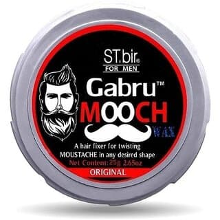 Mooch Moustache Wax for Men - Strong Hold Long Lasting Styling Wax Natural Look Original Scent 25g Pack of 1 - Hair Oils, Care, and Styling | Buy online on ZillyBuy