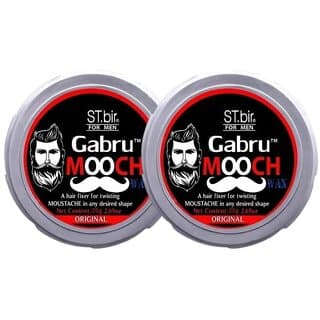 2 Packs of Mooch Moustache Wax for Men - Strong Hold  Long Lasting Styling Wax  Natural Look  Original Scent  25g - Hair Oils, Care, and Styling | Buy online on ZillyBuy