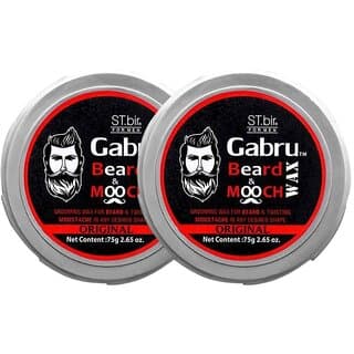 2 Packs of Mooch Moustache Wax for Men - Strong Hold  Long Lasting Styling Wax  Natural Look  Original Scent  75g - Hair Oils, Care, and Styling | Buy online on ZillyBuy