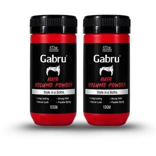 2 Packs of ST.bir Gabru Hair Volume Powder for Men  Instant Lift, Matte Finish  Strong Hold  10g Styling Powder - Hair Oils, Care, and Styling | Buy online on ZillyBuy