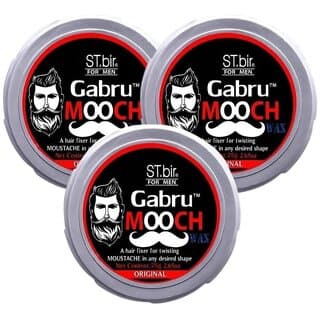 3 Packs of Mooch Moustache Wax for Men - Strong Hold  Long Lasting Styling Wax  Natural Look  Original Scent  25g - Hair Oils, Care, and Styling | Buy online on ZillyBuy