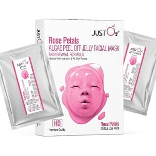 Beauty Relay London Rose Petals Algae Peel Off Jelly Facial Mask Suitable for All Skin Types  125g - Skin Care - Face Cleansers | Buy online on ZillyBuy