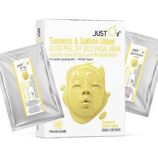 Beauty Relay London Turmeric  Saffron Ubtan Algae Peel Off Jelly Facial Mask  For All Skin Types  125g - Skin Care - Face Cleansers | Buy online on ZillyBuy