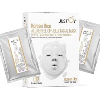 Korean Rice Algae Peel Off Jelly Facial Mask  Restores Skin Radiance  Glass Glow  For All Skin Types  125g - Skin Care - Face Cleansers | Buy online on ZillyBuy