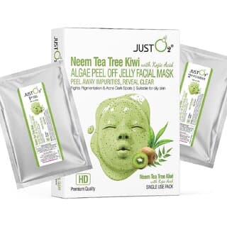 Beauty Relay London Neem, Tea Tree  Kiwi Algae Peel-Off Jelly Facial Mask  125g - Skin Care - Face Cleansers | Buy online on ZillyBuy