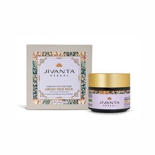 Jivanta Herbal Ubtan Face Pack Powder for Glowing  Oily Skin Fights Acne, Dull Skin  Dark Spots - Skin Care - Face Cleansers | Buy online on ZillyBuy