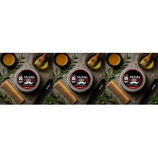 3 Packs of Mooch Moustache Wax for Men - Strong Hold  Long Lasting Styling Wax  Natural Look  Original Scent  75g - Hair Oils, Care, and Styling | Buy online on ZillyBuy