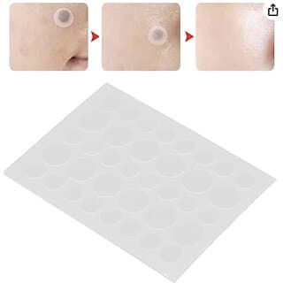 36 Pieces, Acne and Skin Tag Removal Patches, Absorbing Cover, Invisible, Blemish Spot, Hydrocolloid, Skin Treat - Hair Oils, Care, and Styling | Buy online on ZillyBuy