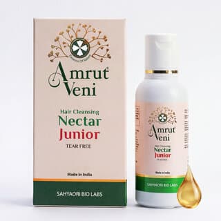 Amrutveni Hair Cleansing Junior Nectar Shampoo 50ML Pack Of 2 - Shampoos and Conditioners | Buy online on ZillyBuy