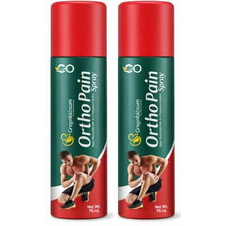Greenblosum Ortho Pain Relief Spray 75 ml Pack of 2 for Muscle  Joint Pain - Skin Care - Oils and Serums | Buy online on ZillyBuy