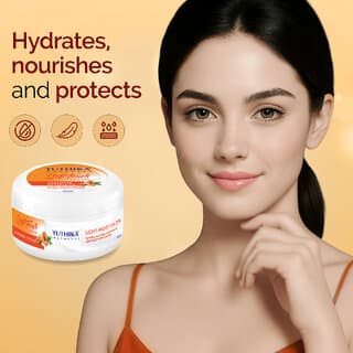 Yuthika Face Moisturizer For Women Men Almond Intensive For Hydrated Smooth Skin - Blue - image 6