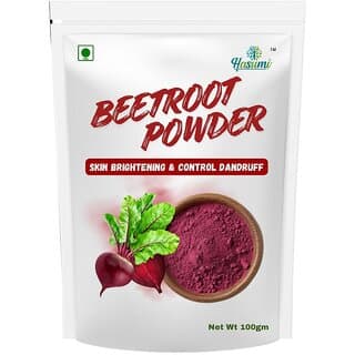 HASUMI Natural Beetroot Powder for Face, Skin  Hair  100 Pure  High Natural Antioxidants  Boost Energy  Face Pack for Glowing  Shining Skin  Additive Free  100g - Skin Care - Face Cleansers | Buy online on ZillyBuy