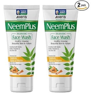 Neem Plus Face Wash (100 ml x 2 packs ) - Helps cleanse skin impurities and supports skin health - Skin Care - Face Cleansers | Buy online on ZillyBuy