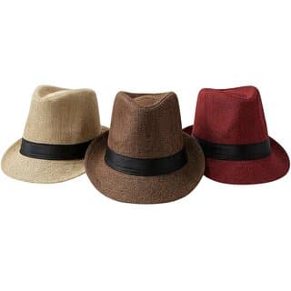 Elegant Fedora Hats Set - Stylish Sun Protection Fashion Accessories - Uncategorized | Buy online on ZillyBuy