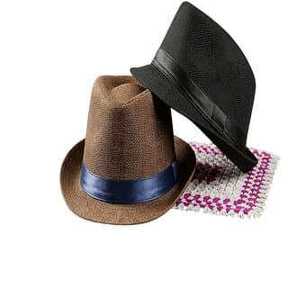 Elegant Unisex Fedoras - Classic Black  Brown Stylish Hats - Uncategorized | Buy online on ZillyBuy