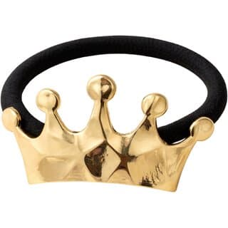 Kimti Hair Tie (Gold, Crown Gold Hair Tie) - Hair Oils, Care, and Styling | Buy online on ZillyBuy