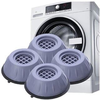 Arni Grey Washer/Dryer Anti-Vibration Stabilizer Foot Pads Plastic Height-Raising Stand - Closet/Laundry/Shoe Organization | Buy online on ZillyBuy