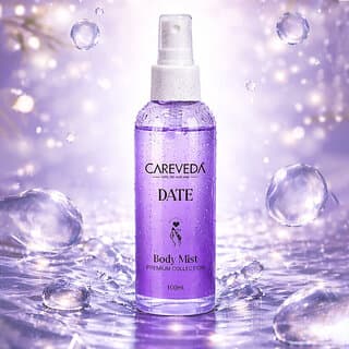 Careveda Date Body Mist 100Ml | Long Lasting Fresh Fragrance Body Spray | Refreshing & Hydrating Perfume Mist For Women | Premium Collection | 100Ml - Fragrance | Buy online on ZillyBuy