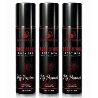 Rock Stone Body Deo for Men  Women - 75ml each (Pack of 3)  Long Lasting Fragrance  Odor - Fragrance | Buy online on ZillyBuy
