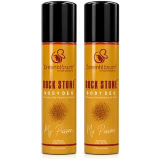 Greenblosum Rock Stone Body Deo for Men  Long Lasting Fragrance Spray  75ml Pack 2 - Fragrance | Buy online on ZillyBuy