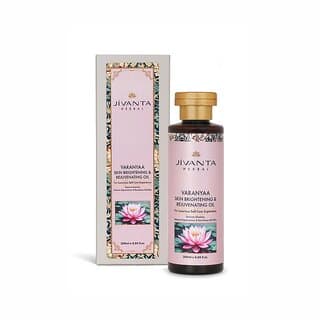 Jivanta Varanyaa Skin Brightening  Rejuvenating Oil  Body Massage Oil  for Skin Nourishment  Natural Glow  200ml - Skin Care - Oils and Serums | Buy online on ZillyBuy