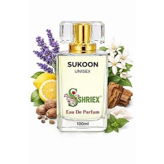 SUKOON By Shriex Long Lasting Luxury Unisex Perfume | Experience Elegance with Sophisticated Fragrance | Eau De Parfum | Long-lasting Fragrance Scent - Fragrance | Buy online on ZillyBuy