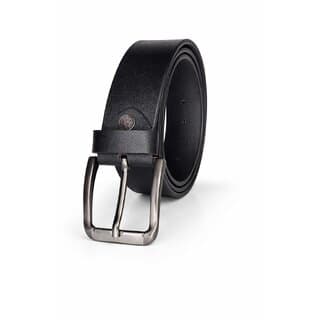 LETHER BLET 1200651 BLACKMens Premium Black Leather Belt for Formal  Casual Wear with Stylish Metal Buckle  Durable - Uncategorized | Buy online on ZillyBuy