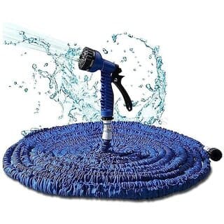 15 Meter Garden Magic Pipe With Sprayer Gun For Home Gardening Lawn Car Wash Floor Clean Flexible Plastic Hoses Pipe Magic Water Hose Garden Pipe (1Pcs) - Garden & Outdoor | Buy online on ZillyBuy