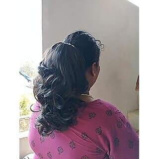 Alizz small black clip based ponytail hair extensions - Hair Oils, Care, and Styling | Buy online on ZillyBuy