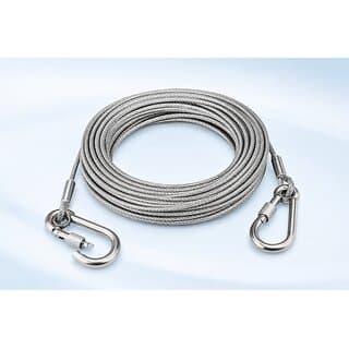 Rust Resistant Steel Clothesline Wire for Balcony Terrace and Bathroom with Hooks - Closet/Laundry/Shoe Organization | Buy online on ZillyBuy
