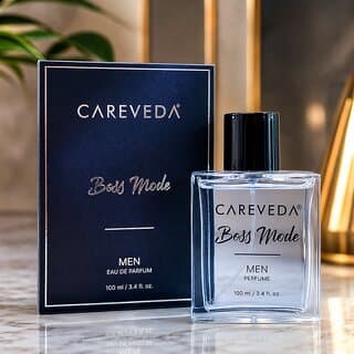 (Pack of 1) CareVeda Boss Mode Eau De Parfum for Men, Fresh Citrus, Woody  Musky Fragrance, Long-Lasting, 100ml - Fragrance | Buy online on ZillyBuy
