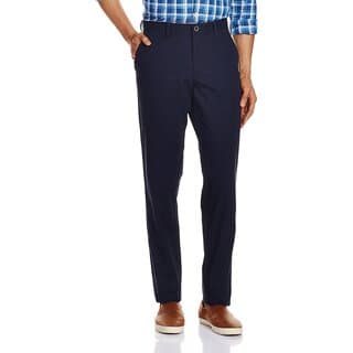 Men's Casual Trousers Navy Blue - Uncategorized | Buy online on ZillyBuy