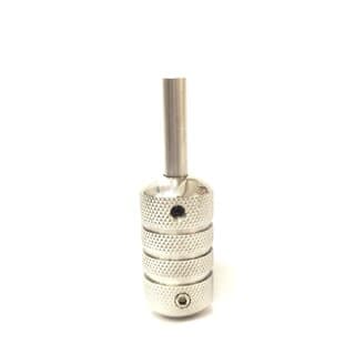 Mumbai Tattoo Grip for Permanent Tattoo Machine - 25mm (Silver) - Makeup - Body | Buy online on ZillyBuy