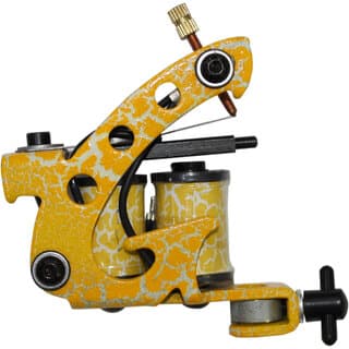 MUMBAI TATTOO G COIL MACHINE YELLOW (PACK OF 1) - Makeup - Body | Buy online on ZillyBuy