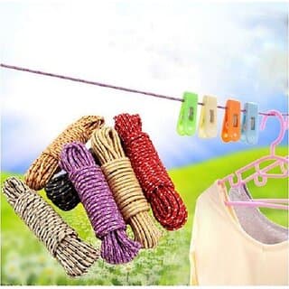 kudos 20m Drying Clothes  Multipurpose Use Nylon Outdoor Laundry Clothesline Rope (Rassi). - Closet/Laundry/Shoe Organization | Buy online on ZillyBuy