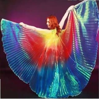 Dance Wings Multi Color Imported For Events And Dance Performance - Uncategorized | Buy online on ZillyBuy
