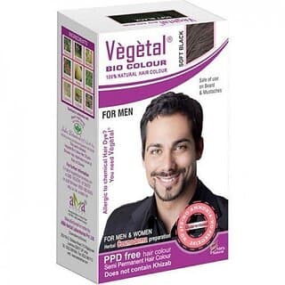 Vegetal Bio Colour Soft Black 25gm - Hair Oils, Care, and Styling | Buy online on ZillyBuy