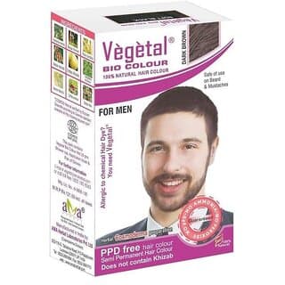 Vegetal Bio Colour Dark Brown 25gm - Hair Oils, Care, and Styling | Buy online on ZillyBuy