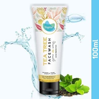 Vegetal Tea Tree Facewash 100ml - Skin Care - Face Cleansers | Buy online on ZillyBuy