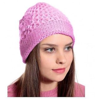 ch fashion Girls Woolen warm Cap for Ladies women , girls - Uncategorized | Buy online on ZillyBuy