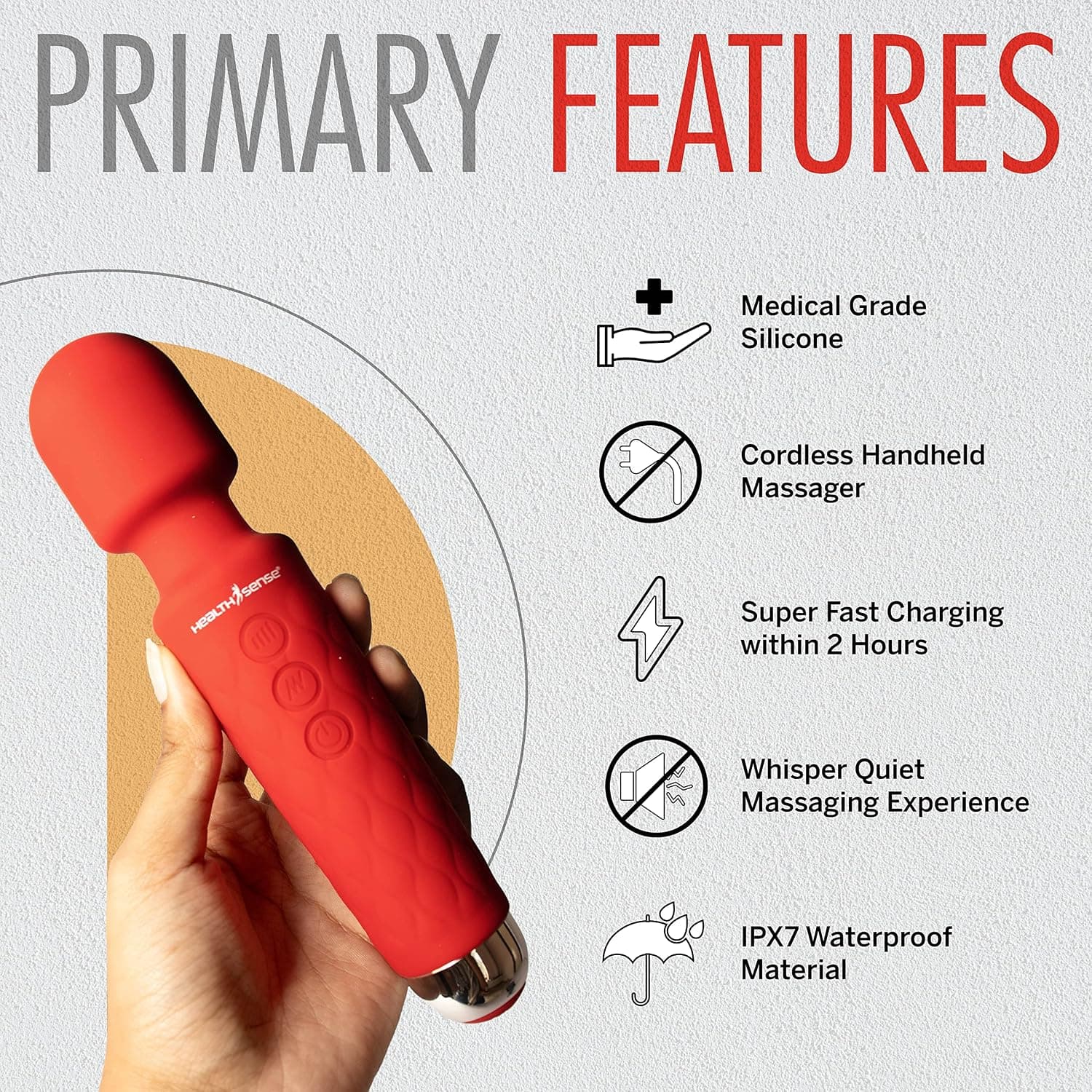 dc Cordless Full Body Massager Machine for Pain Relief - image 2