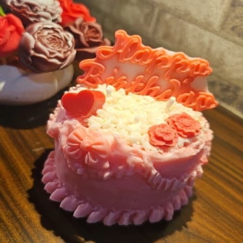 Beautiful Cake Candle - Home Decor | Buy online on ZillyBuy