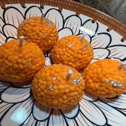 Ladoo Candle - Home Decor | Buy online on ZillyBuy