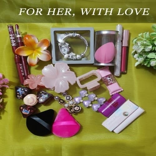 “Wife Day Special Hamper – Makeup, Jewelry & Beauty Gift Set Online | Blush Beauty Studio” - Makeup - Body | Buy online on ZillyBuy