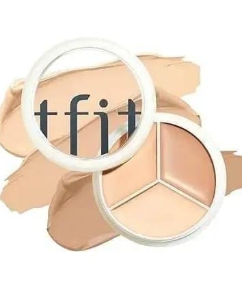 Tfit Cover Up All Pro Concealer 3in1 Concealer Palette Hide Blemishes and dark - Makeup - Body | Buy online on ZillyBuy