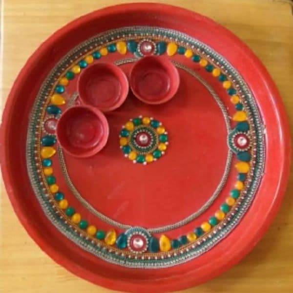 Puja Thali - Home Decor | Buy online on ZillyBuy