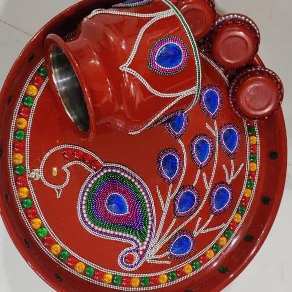 Puja Thali - Home Decor | Buy online on ZillyBuy