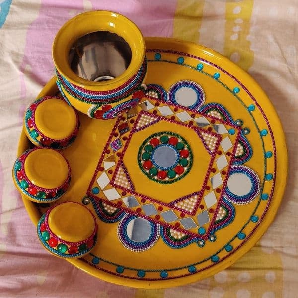 Puja Thali - Home Decor | Buy online on ZillyBuy
