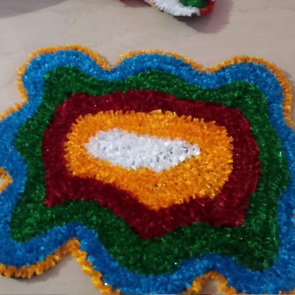 Rangoli Mat - Home Decor | Buy online on ZillyBuy